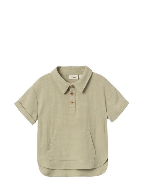 Nmmdolie Fin Ss Loose Shirt Lil Lil'Atelier Khaki