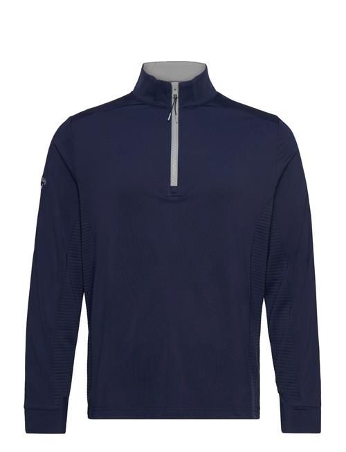 Mixed Media Pullover Callaway Navy