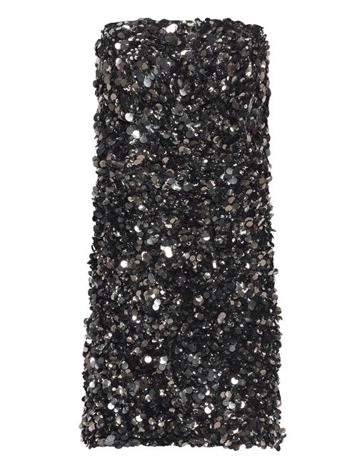 Sequins Mini Tube Dress ROTATE Birger Christensen Silver