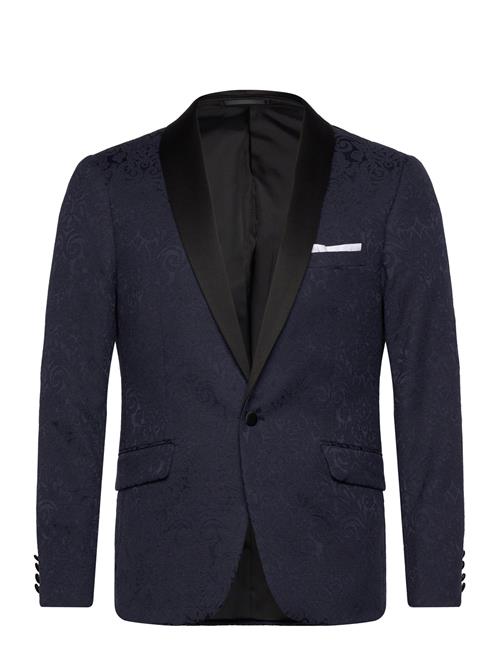 Jaquard Smoking Blazer Lindbergh Navy