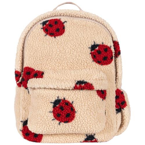 Konges Sløjd GOTS Jody Teddy Rygsæk Ladybug Sand | Beige | 0