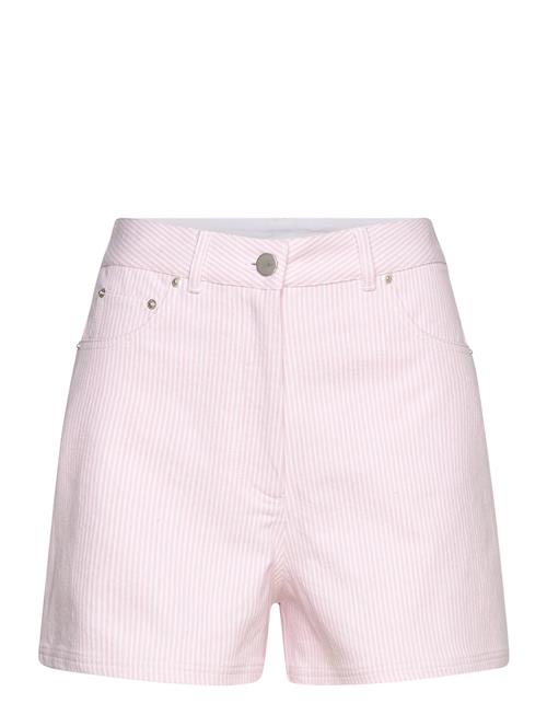 Striped Mini Shorts REMAIN Birger Christensen Pink