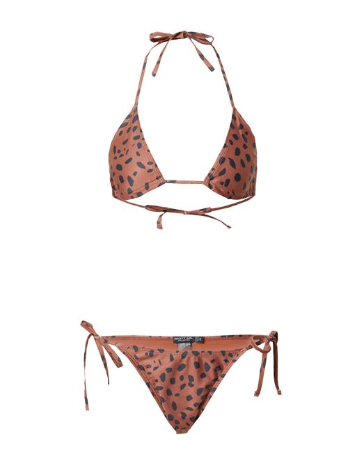 Nasty Gal Bikini  mørkeorange / sort