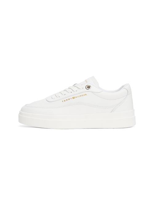 TOMMY HILFIGER Sneaker low  guld / hvid