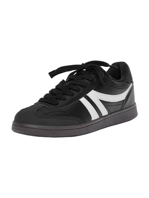 Se Pull&Bear Sneaker low  sort / hvid ved About You