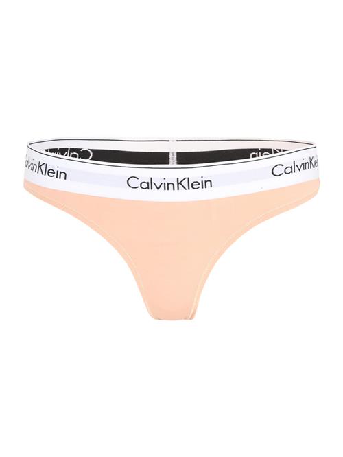 Se Calvin Klein Underwear String  pudder / sort / hvid ved About You