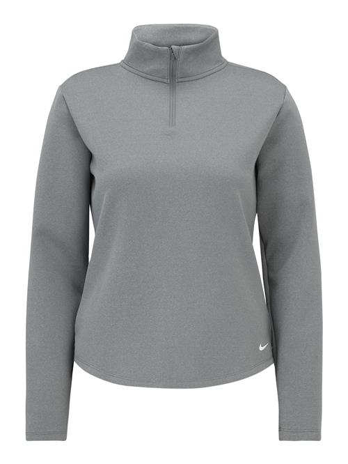 NIKE Funktionsbluse 'ONE'  mørkegrå / hvid