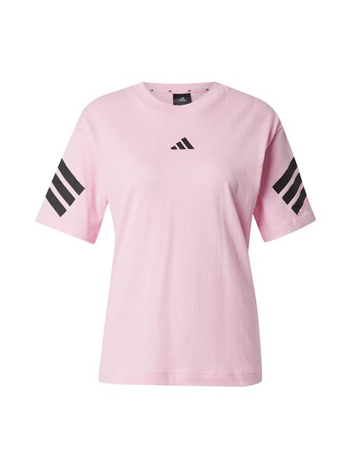 ADIDAS SPORTSWEAR Funktionsbluse 'FI 3S'  pink / sort