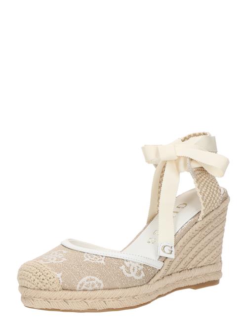 GUESS Pumps 'CYRENA'  beige / hvid