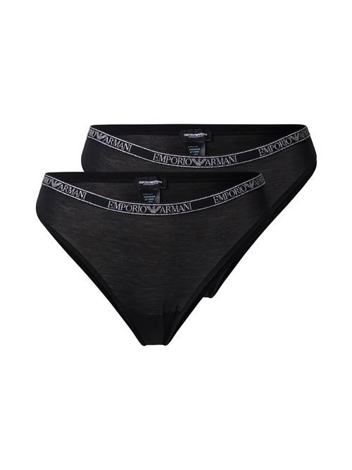 Emporio Armani Slip  sort / hvid