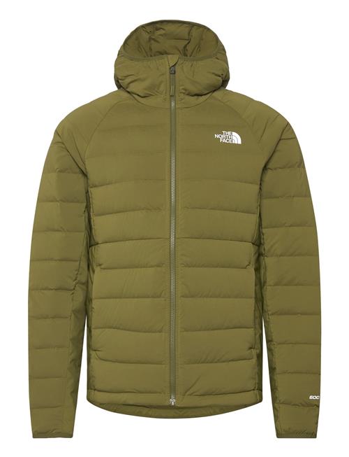 M Belleview Stretch Down Hoodie The North Face Khaki