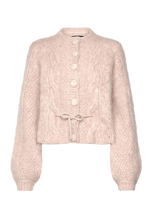 Se Sophia Chunky Cardigan Ella&il Pink ved Booztlet