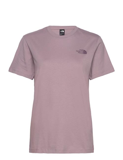 W S/S Relaxed Redbox Tee The North Face Purple