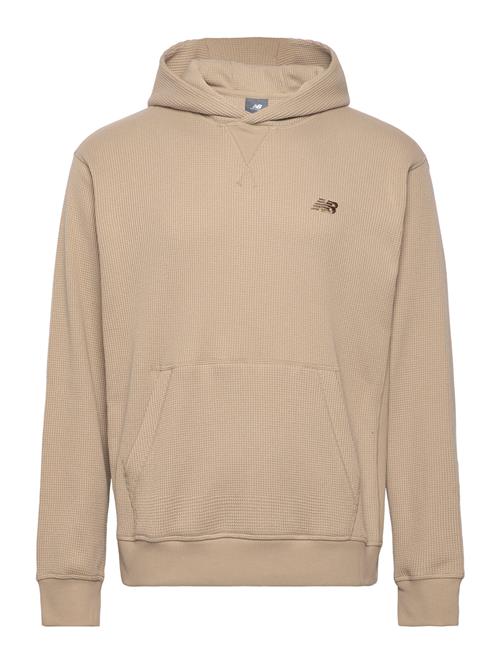 Waffle Knit Hoodie New Balance Beige