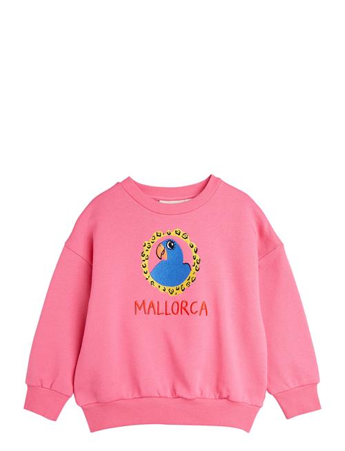 Parrot Emb Sweatshirt Mini Rodini Pink