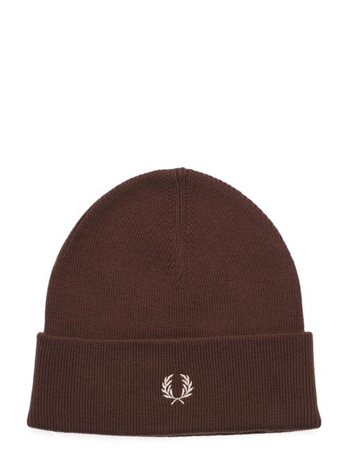 Classic Beanie Fred Perry Brown