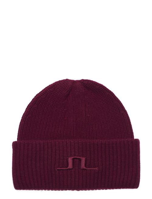 Abby Beanie J. Lindeberg Burgundy