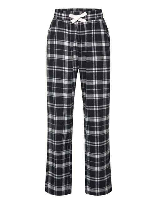 Trousers Pyjamas Flannel Lindex Black