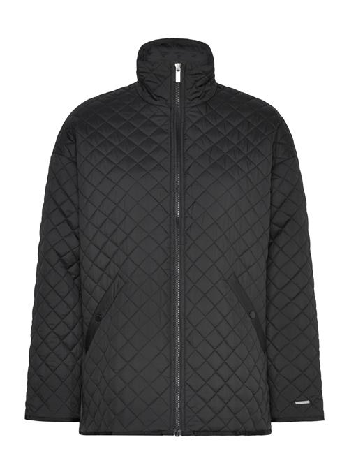 Se Over D Quilted Jacket Aim´n Black ved Booztlet