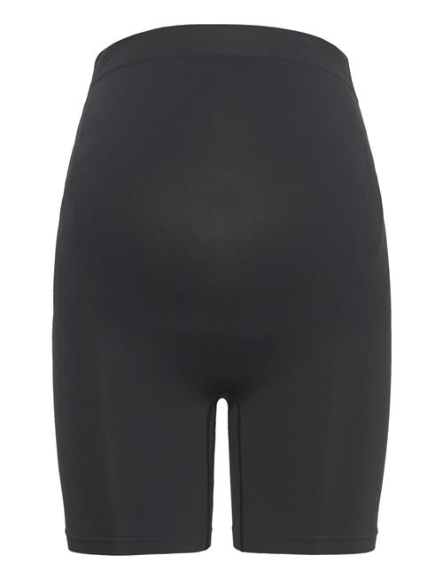 Brief Seamless Biker High Mom Lindex Black