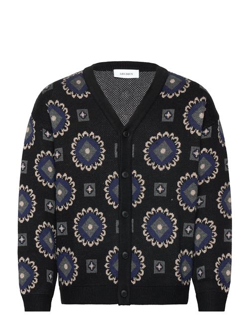 Aro Paisley Cardigan Les Deux Navy