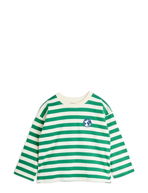 Stripe Yd Ls Tee Mini Rodini Green