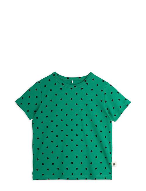 Polka Dot Ss Tee Mini Rodini Green