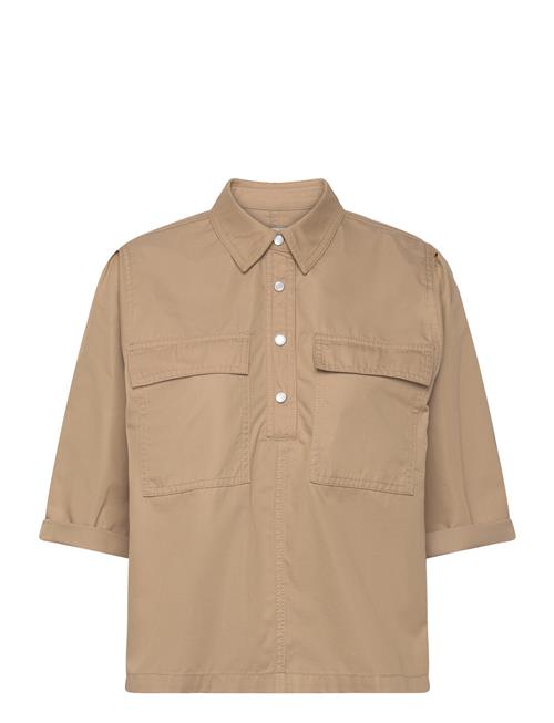 Alto Twill Hera Shirt Mads Nørgaard Beige