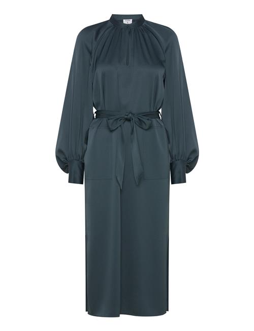 Belted Long Sleeve Dress Filippa K Blue