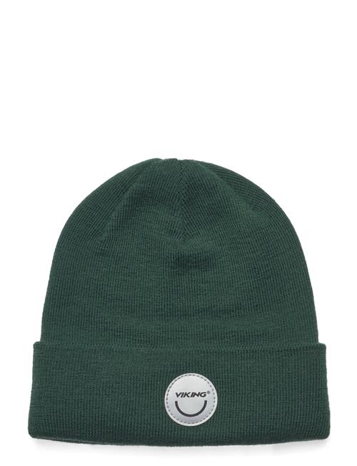 Play Wool Beanie Warm Reflec Viking Green