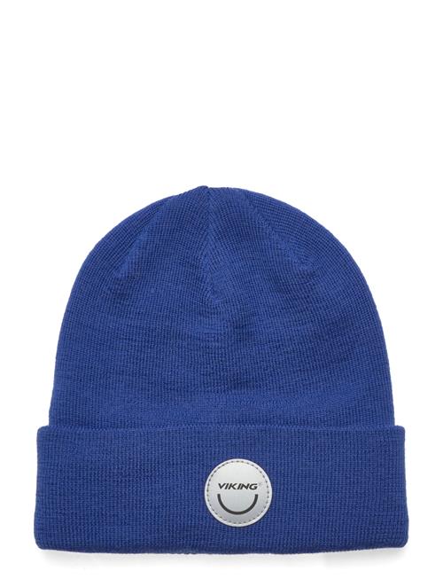 Play Wool Beanie Warm Reflec Viking Blue