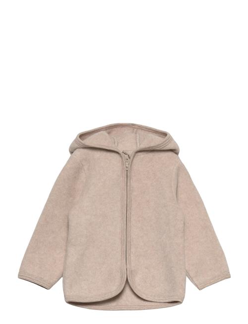 Jacket Ears Cotton Fleece Huttelihut Cream