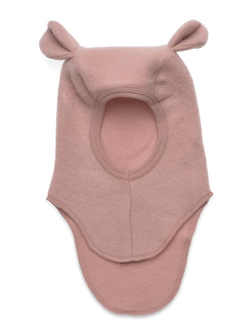 Balaclava Ears Wool Fleece Huttelihut Pink