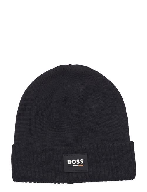 Pull On Hat BOSS Black