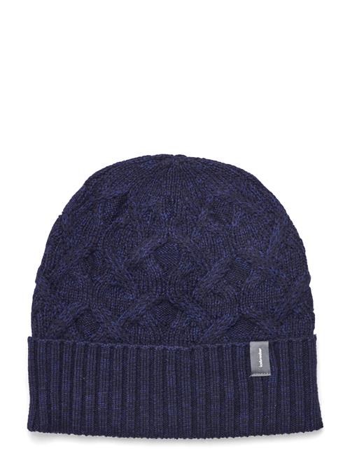 U Mer Cable Knit Beanie Icebreaker Navy