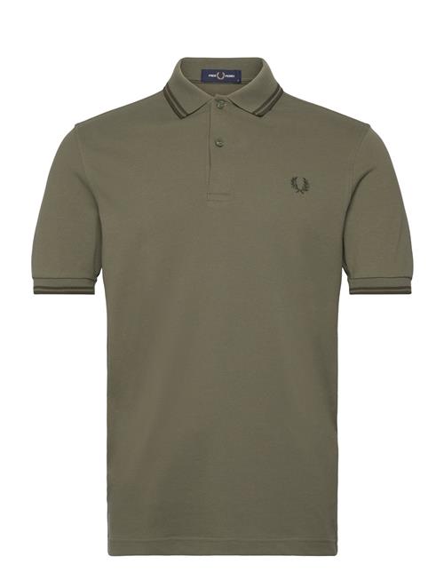 Twin Tipped Fp Shirt Fred Perry Green