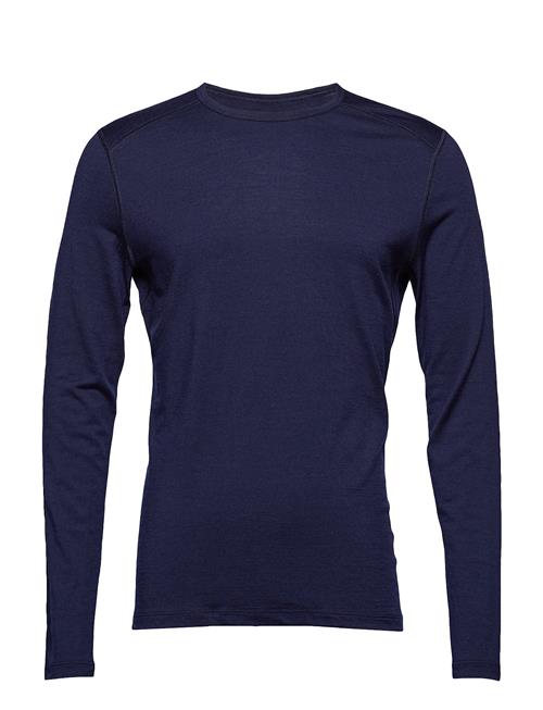 Men Merino 200 Oasis Ls Crewe Icebreaker Blue