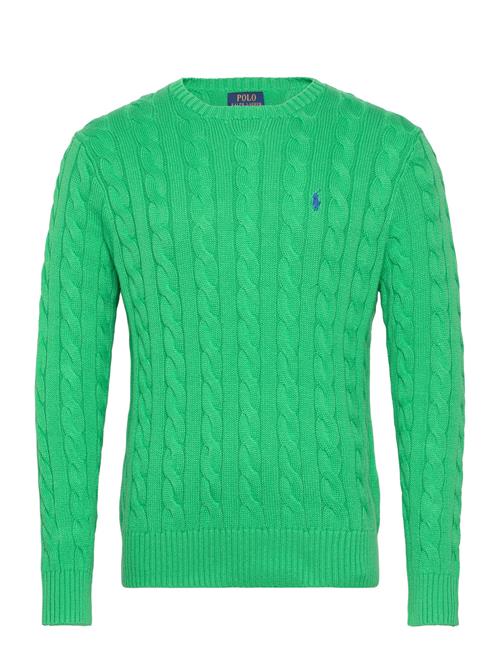 Cable-Knit Cotton Sweater Polo Ralph Lauren Green