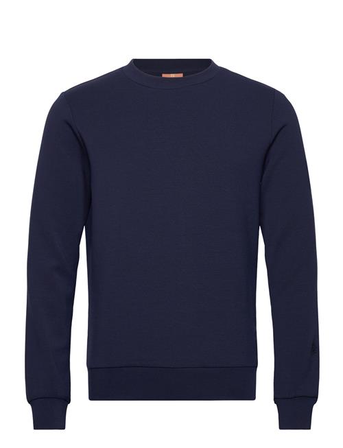 Abel Crew Neck Sweat Mos Mosh Gallery Blue