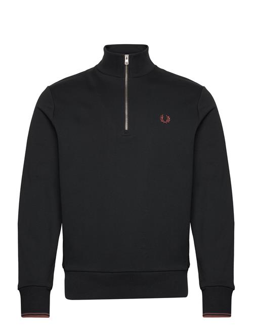 Half Zip Sweatshirt Fred Perry Black