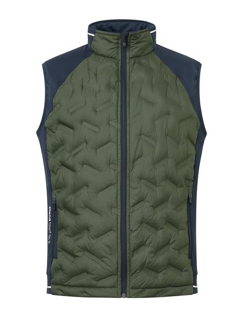 Mens Grove Hybrid Vest Abacus Khaki