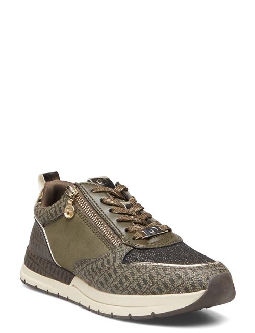 Se Women Lace-Up Tamaris Khaki ved Booztlet