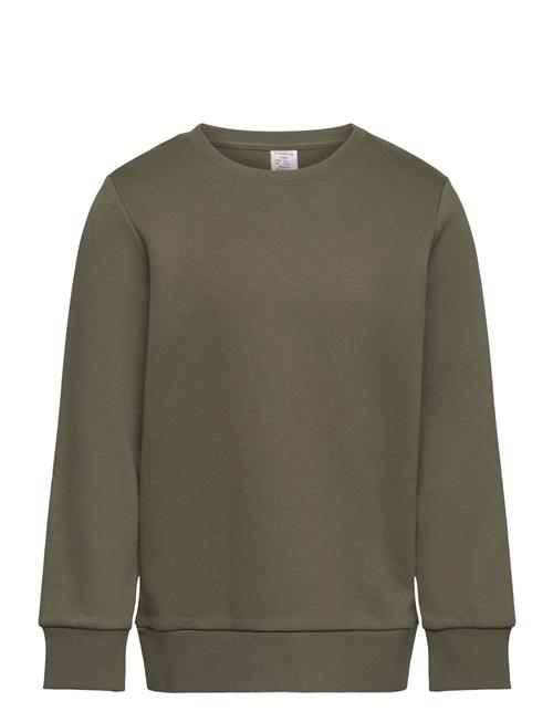 Sweatshirt Basic Lindex Green