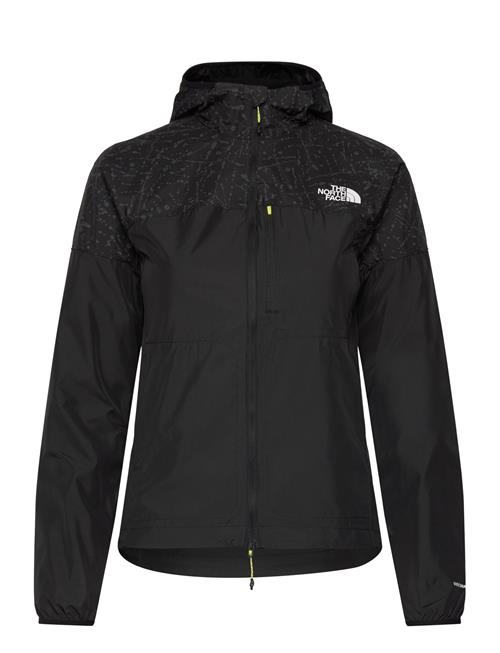 W Higher Run Wind Jacket The North Face Black