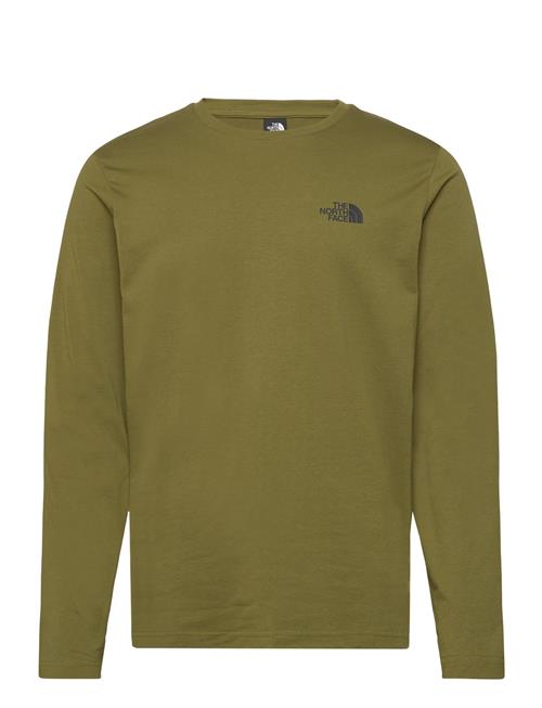 M L/S Simple Dome Tee The North Face Khaki