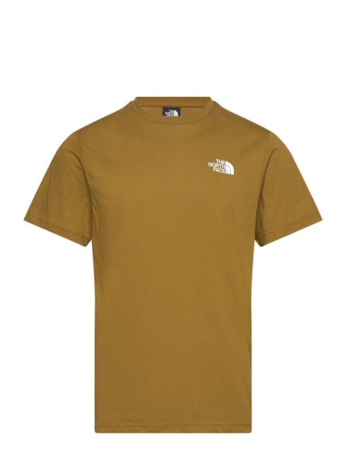 M Ss Box Nse Tee The North Face Khaki