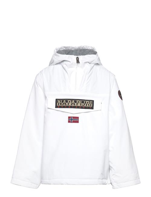 Rainforest Winter Anorak Jacket Napapijri White