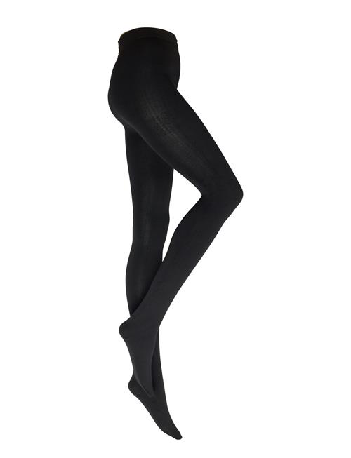 Tights Brushed Inside Lindex Black