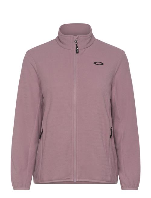 Se Wmns Alpine Full Zip Sweatshirt OAKLEY Pink ved Booztlet