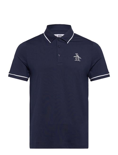 Ss Heritage Piped Polo Original Penguin Golf Navy